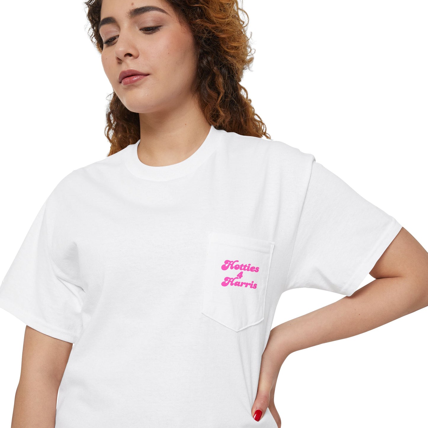 Signature Hotties for Harris Unisex Heavy Cotton Pocket Tee