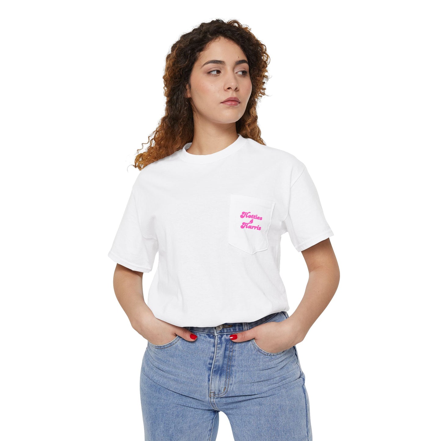 Signature Hotties for Harris Unisex Heavy Cotton Pocket Tee